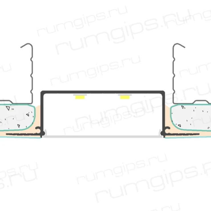 Профиль FLEXY GIPPS Line 50 (8606)