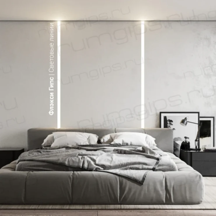 Профиль FLEXY GIPPS Euro 02/ Fly 02 (8710) черный