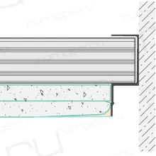 Профиль FLEXY GIPPS Euro 02/ Fly 02 (8710) черный
