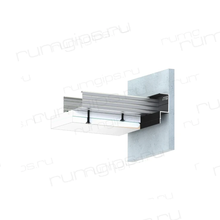 Профиль FLEXY GIPPS Euro 02/ Fly 02 (8710) черный