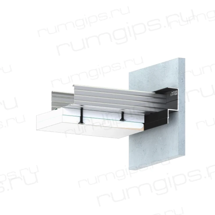 Профиль FLEXY GIPPS Euro 02/ Fly 02 (8710) черный