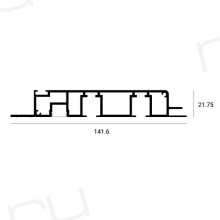 Карнизный профиль UMBRA 115 мм