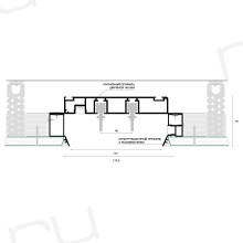 Конструкционный UMBRA с рассеивателем, 2 м