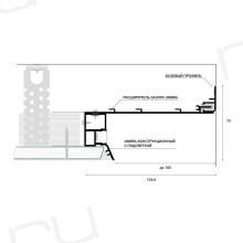 Конструкционный UMBRA с рассеивателем, 2 м