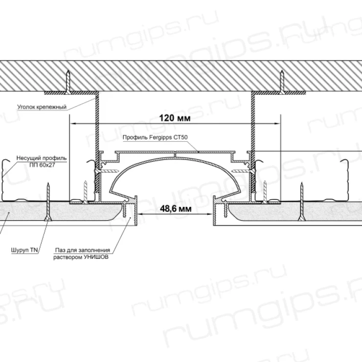 Профиль СТ 50 (2м)