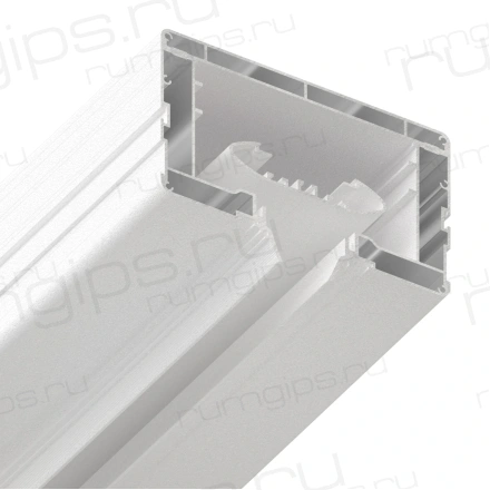 Щелевой диффузор под ГКЛ OPTIMA SLOTT5+, размер 24х500 (1 патрубок 204х60) 