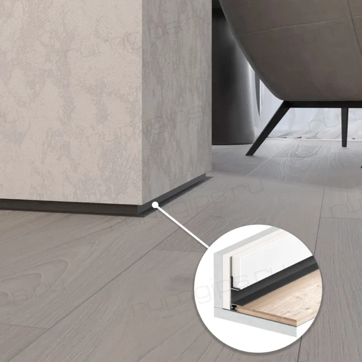 Теневой плинтус УП 40