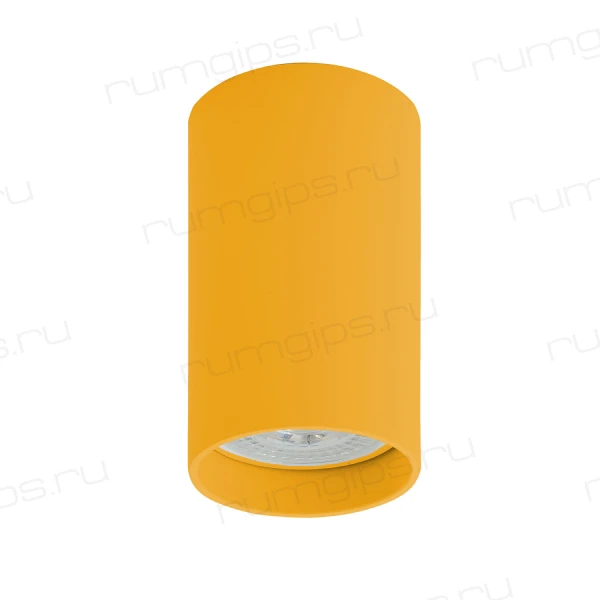DK2008-YE Светильник накладной IP 20, 50 Вт, GU10, желтый, алюминий