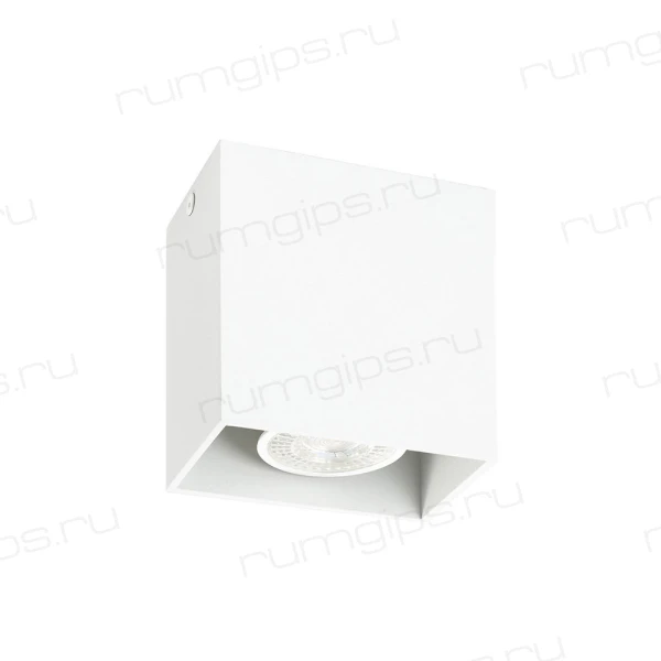 DK2027-WH Светильник накладной IP 20, 50 Вт, GU10, белый, алюминий