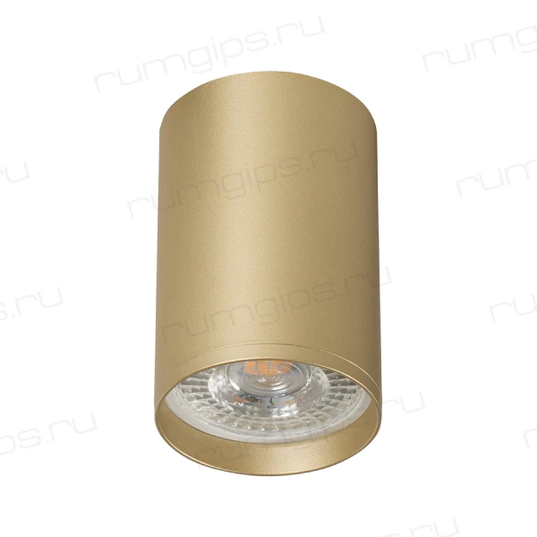 DK2050-SG Накладной светильник, IP 20, 15 Вт, GU5.3, матовое золото, алюминий
