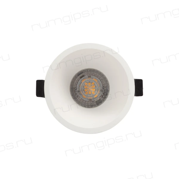 DK3026-WH Встраиваемый светильник, IP 20, 10 Вт, GU5.3, LED, белый, пластик