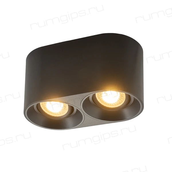 DK3036-BK Светильник накладной IP 20, 10 Вт, GU5.3, LED, черный, пластик