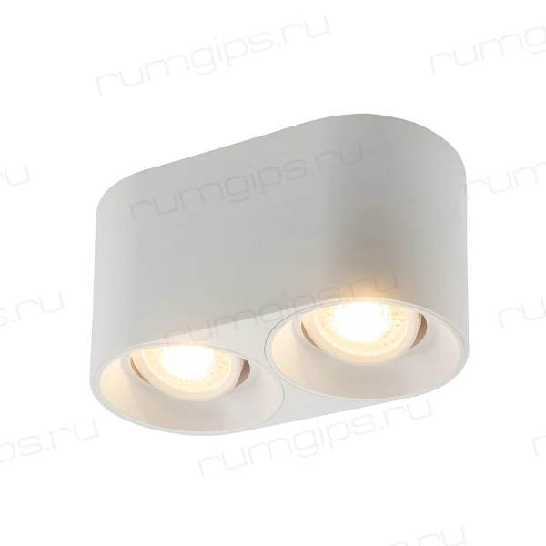 DK3036-WH Светильник накладной IP 20, 10 Вт, GU5.3, LED, белый, пластик