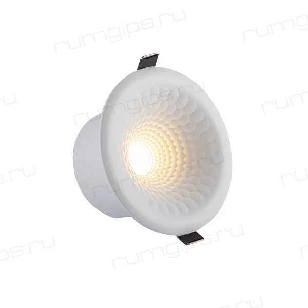 DK3044-WH Встраиваемый светильник, IP 20, 4Вт, LED, белый, пластик