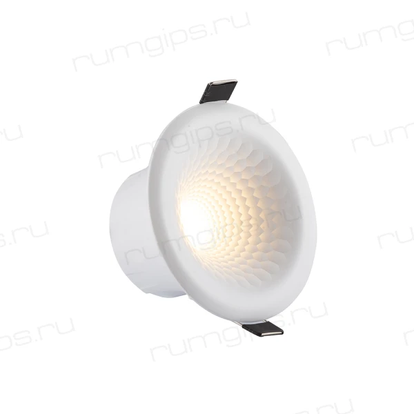 DK3400-WH Встраиваемый светильник, IP 20, 4Вт, LED, белый, пластик