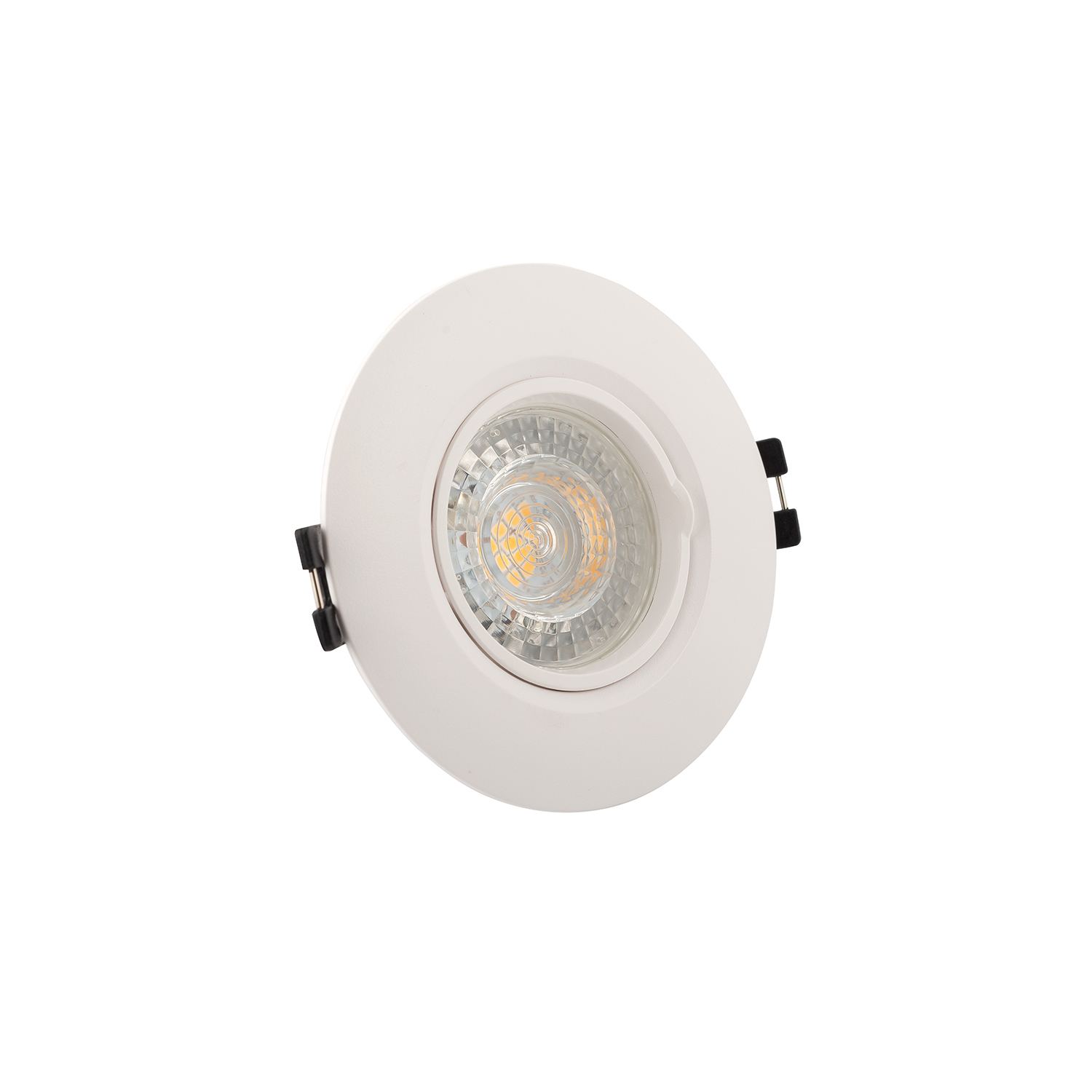 DK3028-WH Встраиваемый светильник, IP 20, 10 Вт, GU5.3, LED, белый, пластик