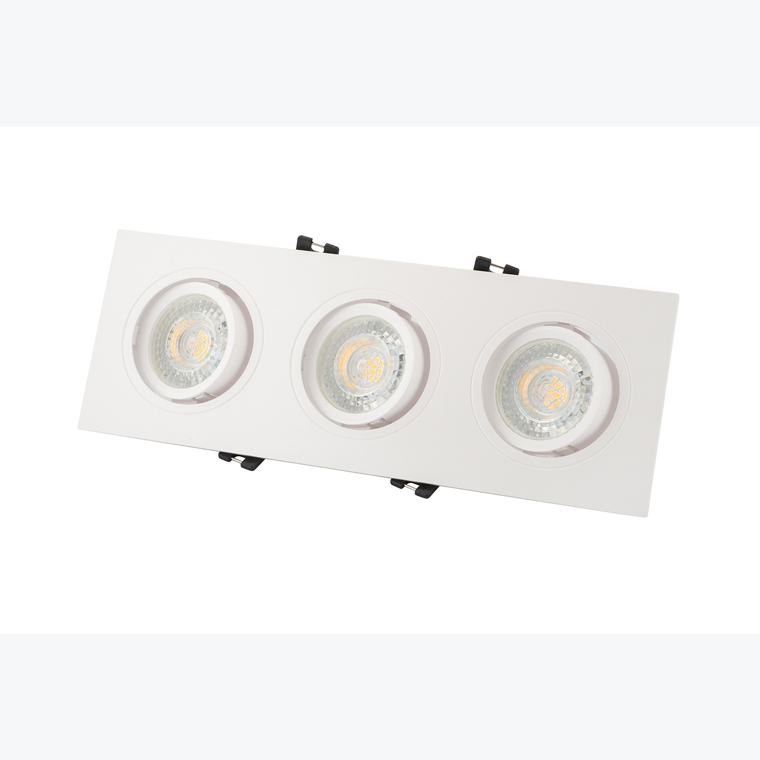 DK3023-WH Встраиваемый светильник, IP 20, 10 Вт, GU5.3, LED, белый, пластик