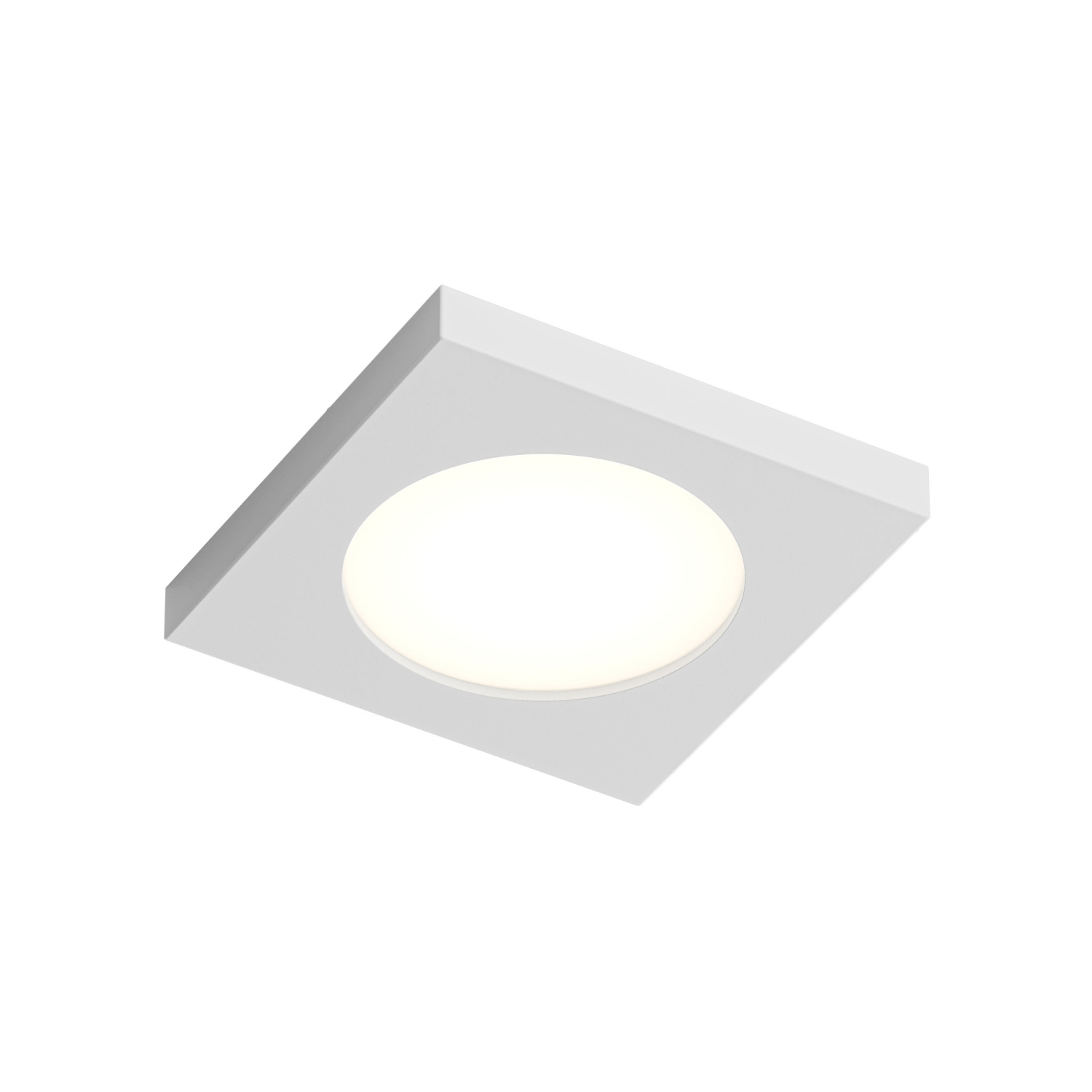 DK3014-WH Встраиваемый светильник влагозащ., IP 44, 50 Вт, GU10, белый, алюминий