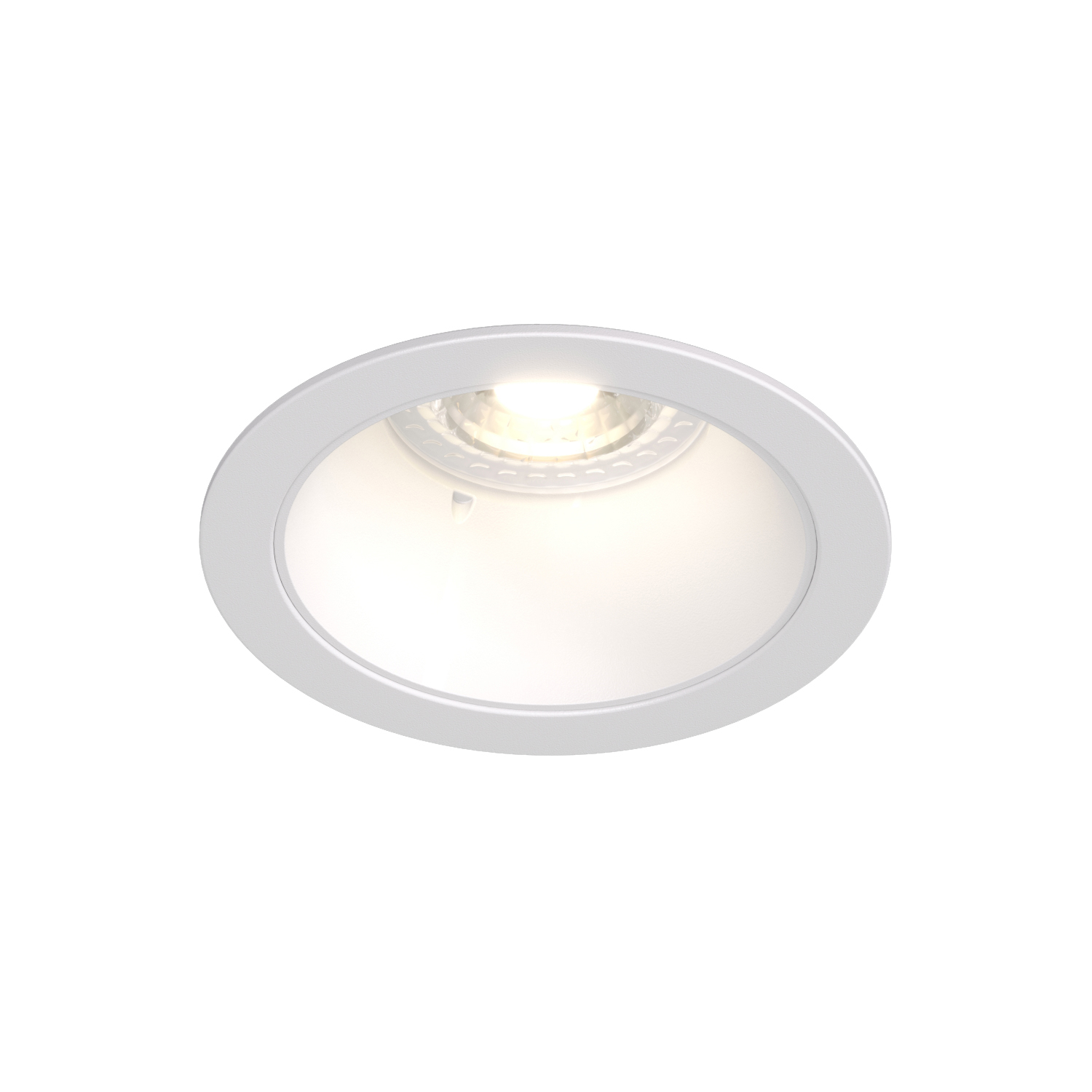 DK2026-WH Встраиваемый светильник, IP 20, 50 Вт, GU10, белый, алюминий