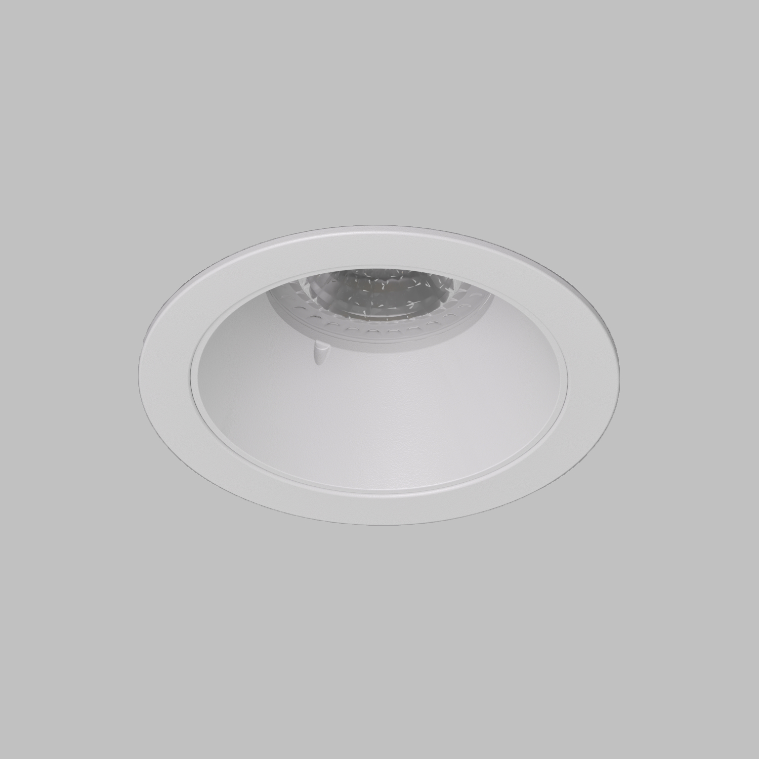 DK2026-WH Встраиваемый светильник, IP 20, 50 Вт, GU10, белый, алюминий