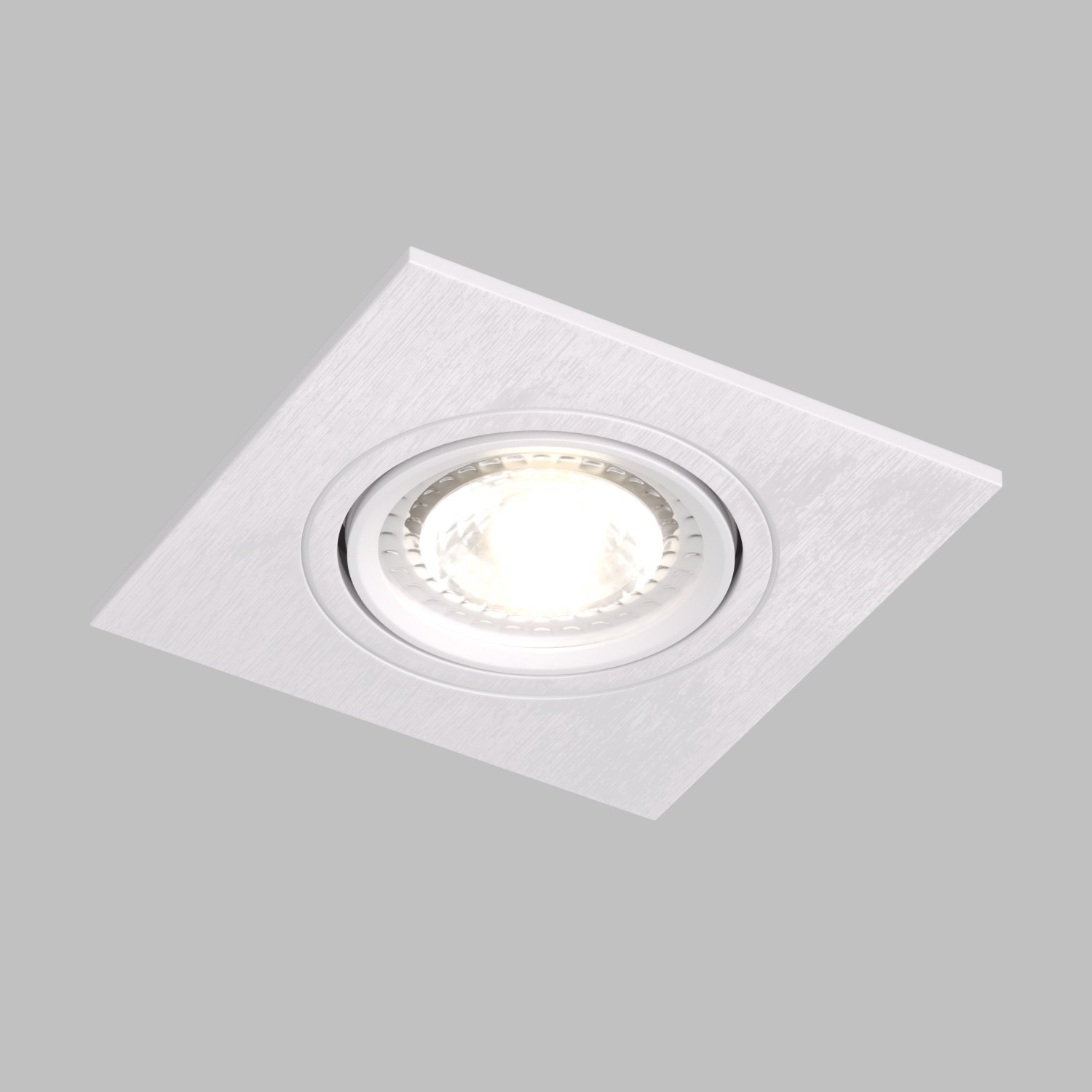 DK3021-WH Встраиваемый светильник, IP 20, 10 Вт, GU5.3, LED, белый, пластик