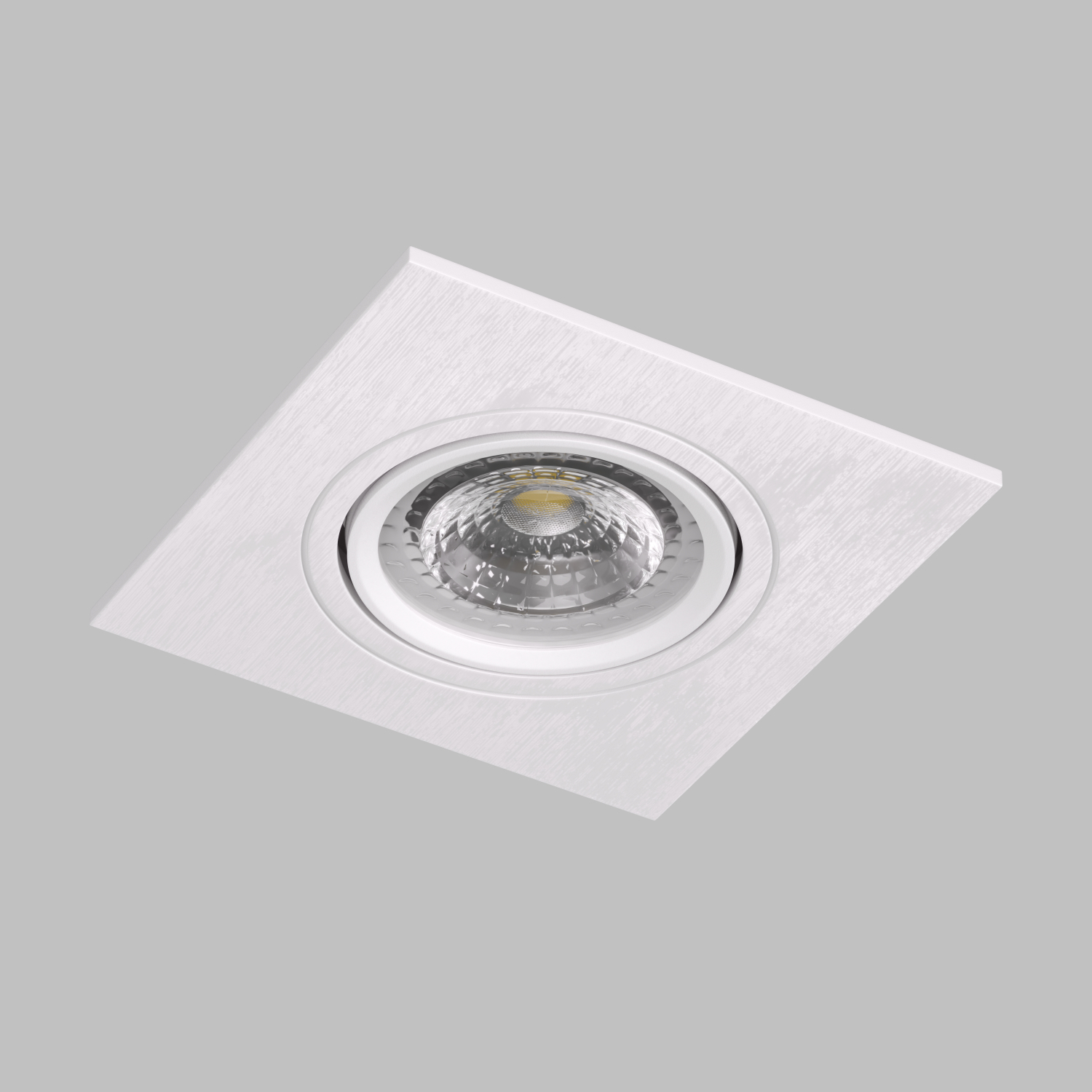 DK3021-WH Встраиваемый светильник, IP 20, 10 Вт, GU5.3, LED, белый, пластик