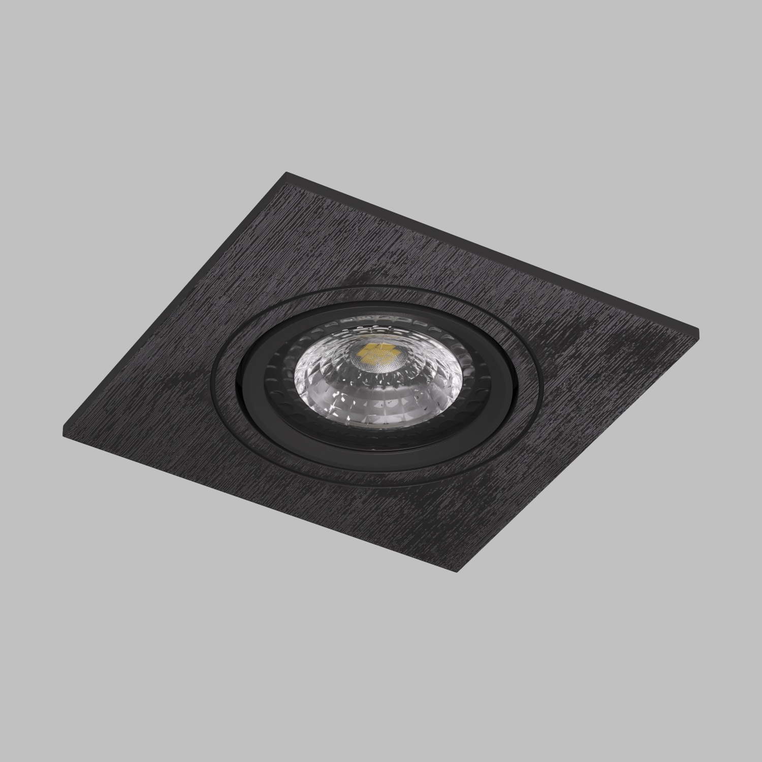 DK3021-BK Встраиваемый светильник, IP 20, 10 Вт, GU5.3, LED, черный, пластик