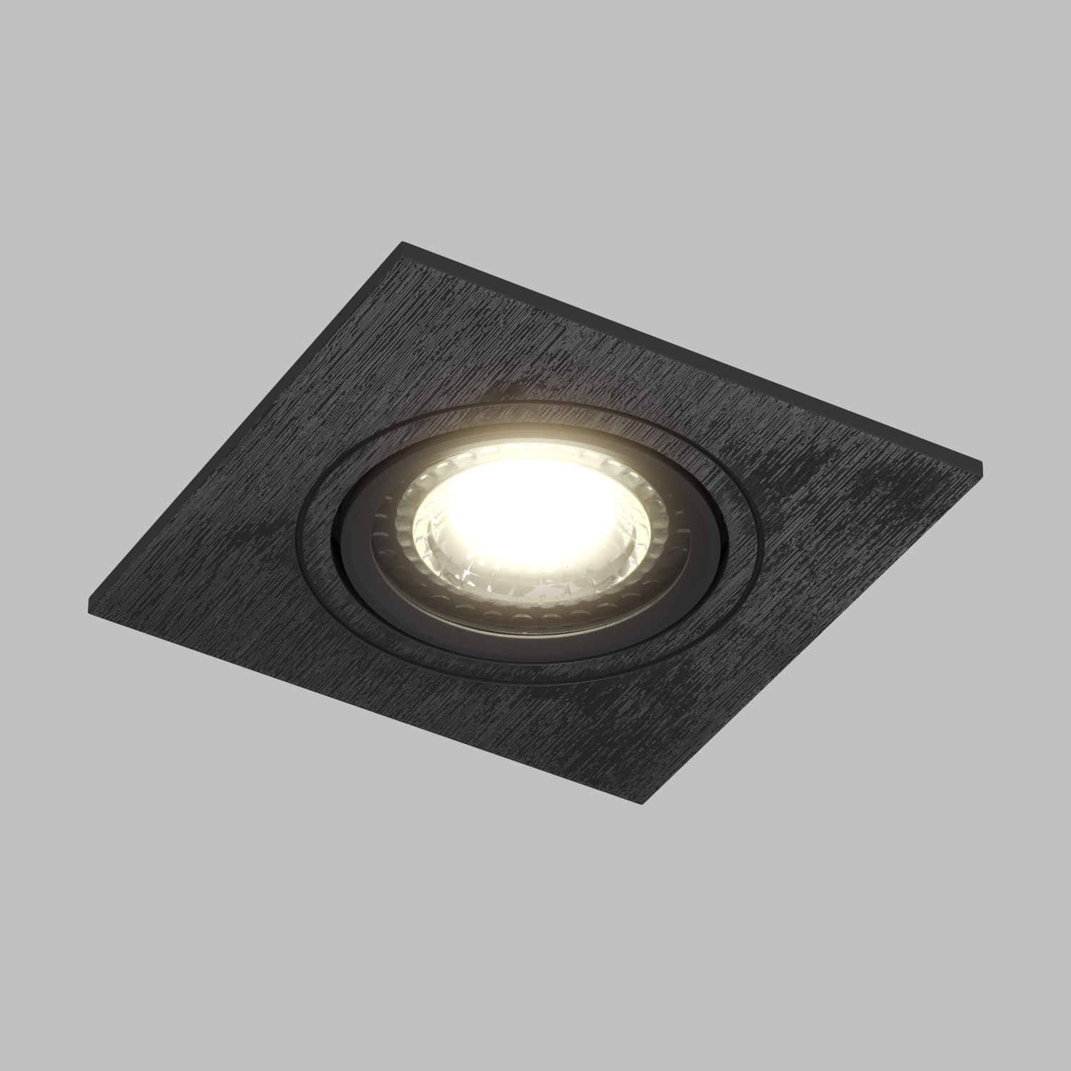 DK3021-BK Встраиваемый светильник, IP 20, 10 Вт, GU5.3, LED, черный, пластик