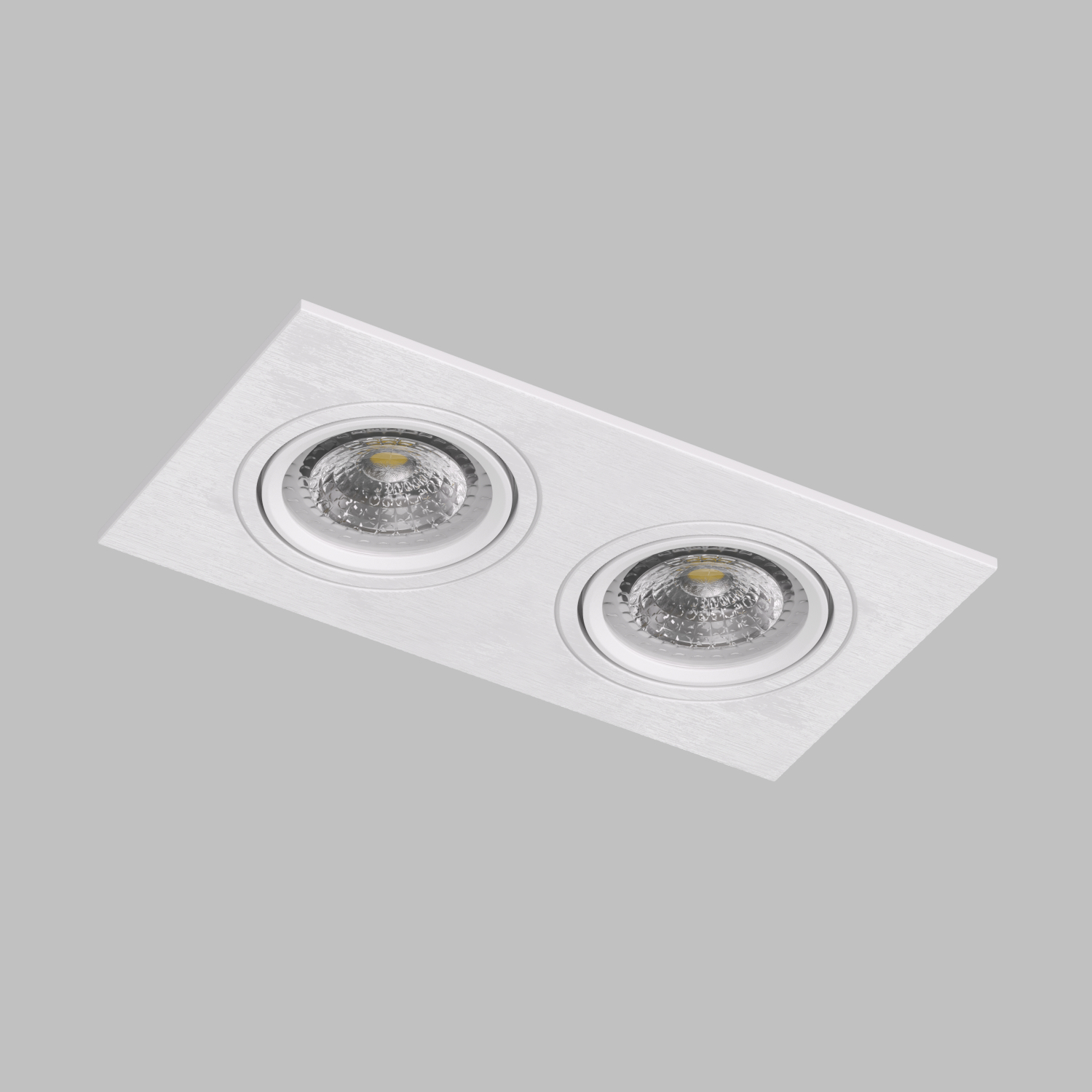 DK3022-WH Встраиваемый светильник, IP 20, 10 Вт, GU5.3, LED, белый, пластик