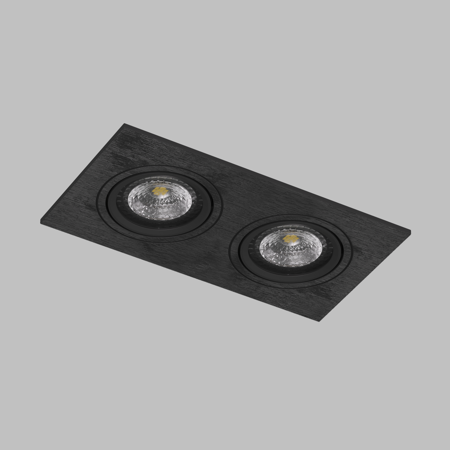 DK3022-BK Встраиваемый светильник, IP 20, 10 Вт, GU5.3, LED, черный, пластик