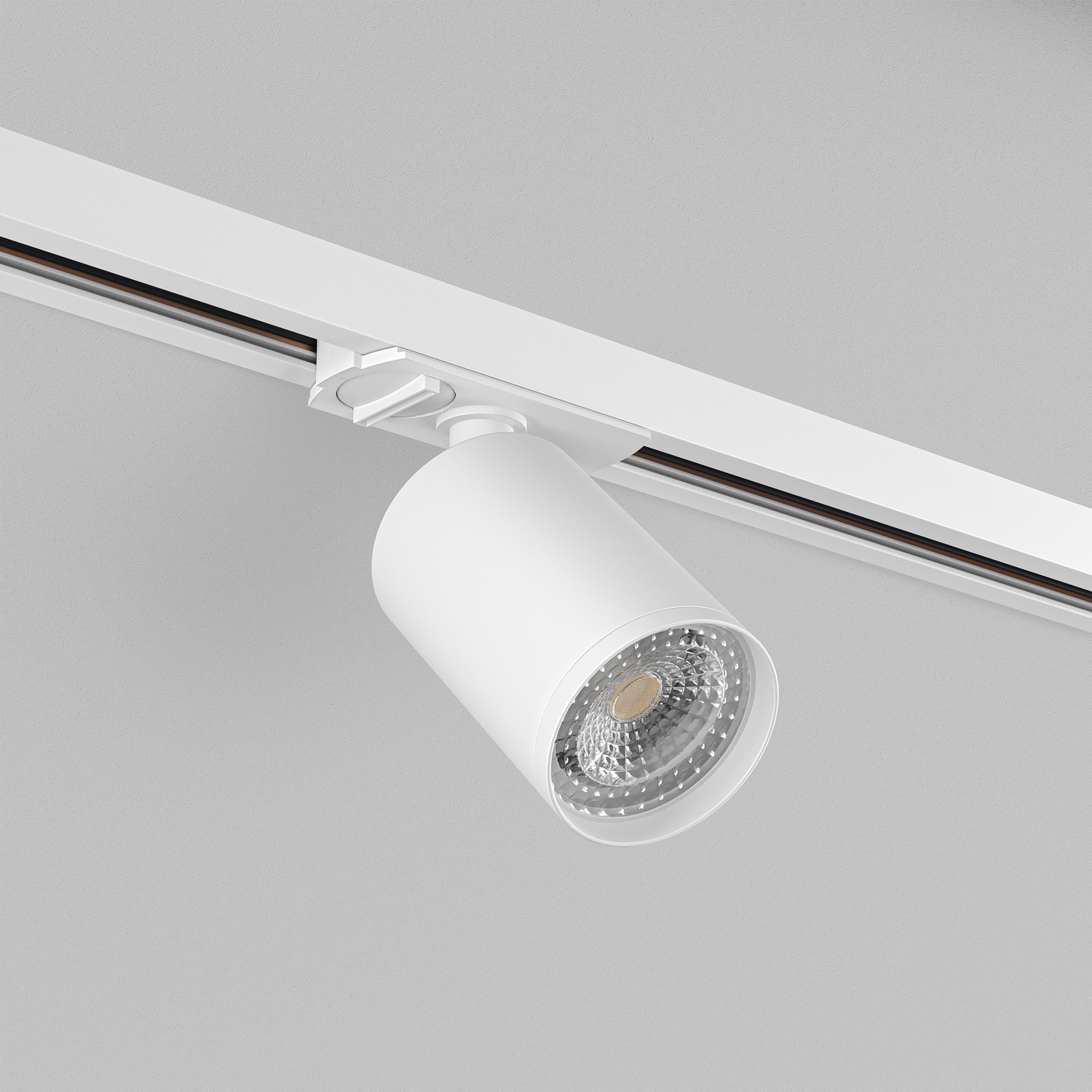 DK6201-WH Трековый светильник IP 20, 15 Вт, GU5.3, белый, алюминий