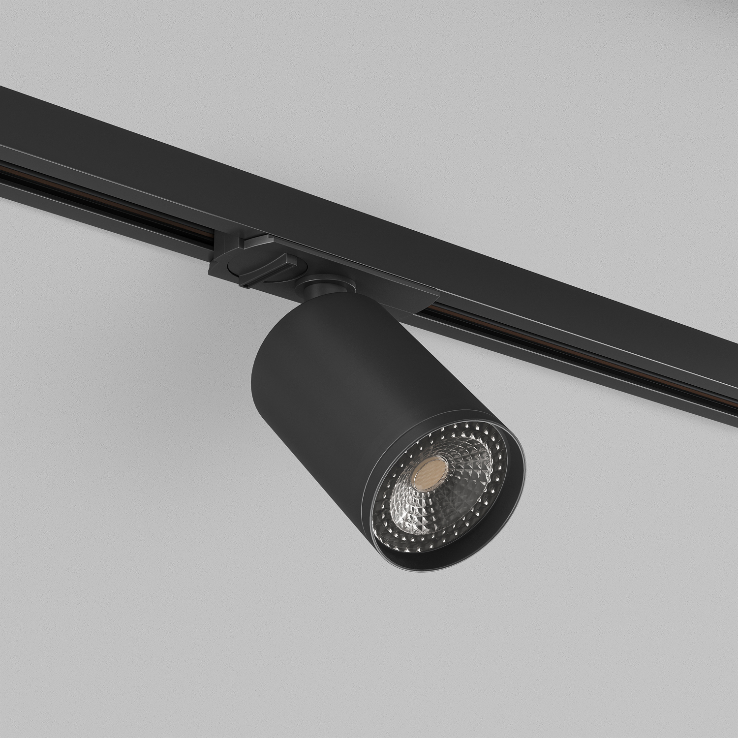 DK6201-BK Трековый светильник IP 20, 15 Вт, GU5.3, черный, алюминий