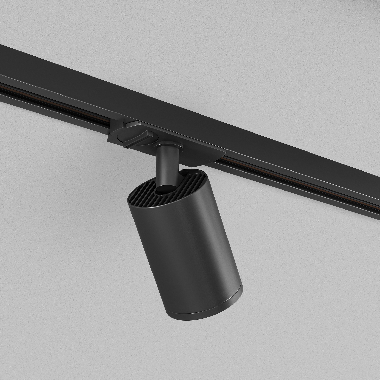 DK6201-BK Трековый светильник IP 20, 15 Вт, GU5.3, черный, алюминий