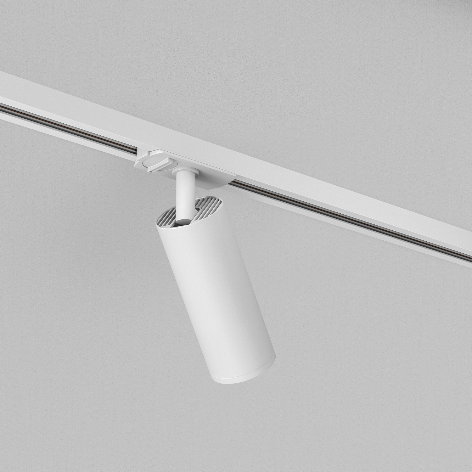 DK6202-WH Трековый светильник IP 20, 15 Вт, GU10, белый, алюминий