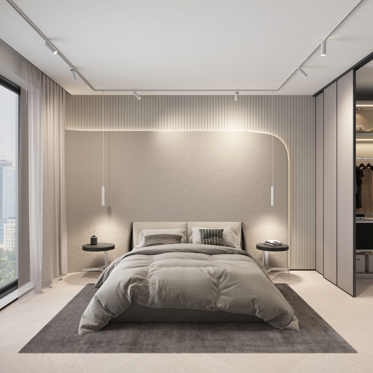 DK6202-WH Трековый светильник IP 20, 15 Вт, GU10, белый, алюминий