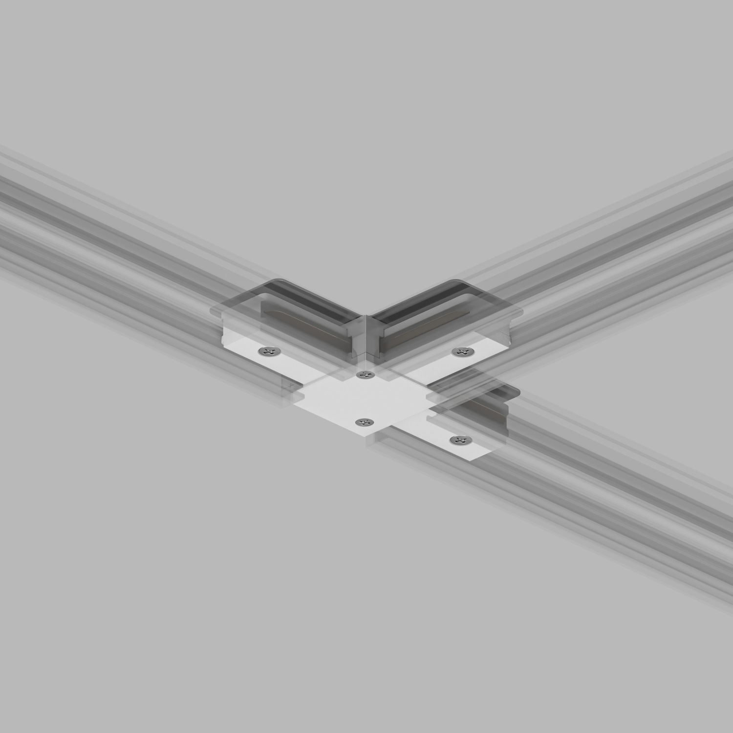 TR1103-WH Соединитель для шинопровода T-образный, белый
