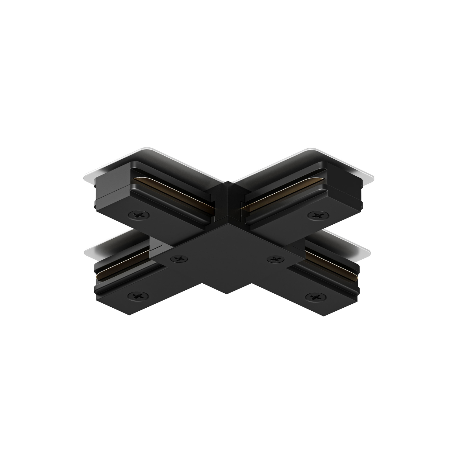 TR1104-BK Соединитель для шинопровода X-образный, черный