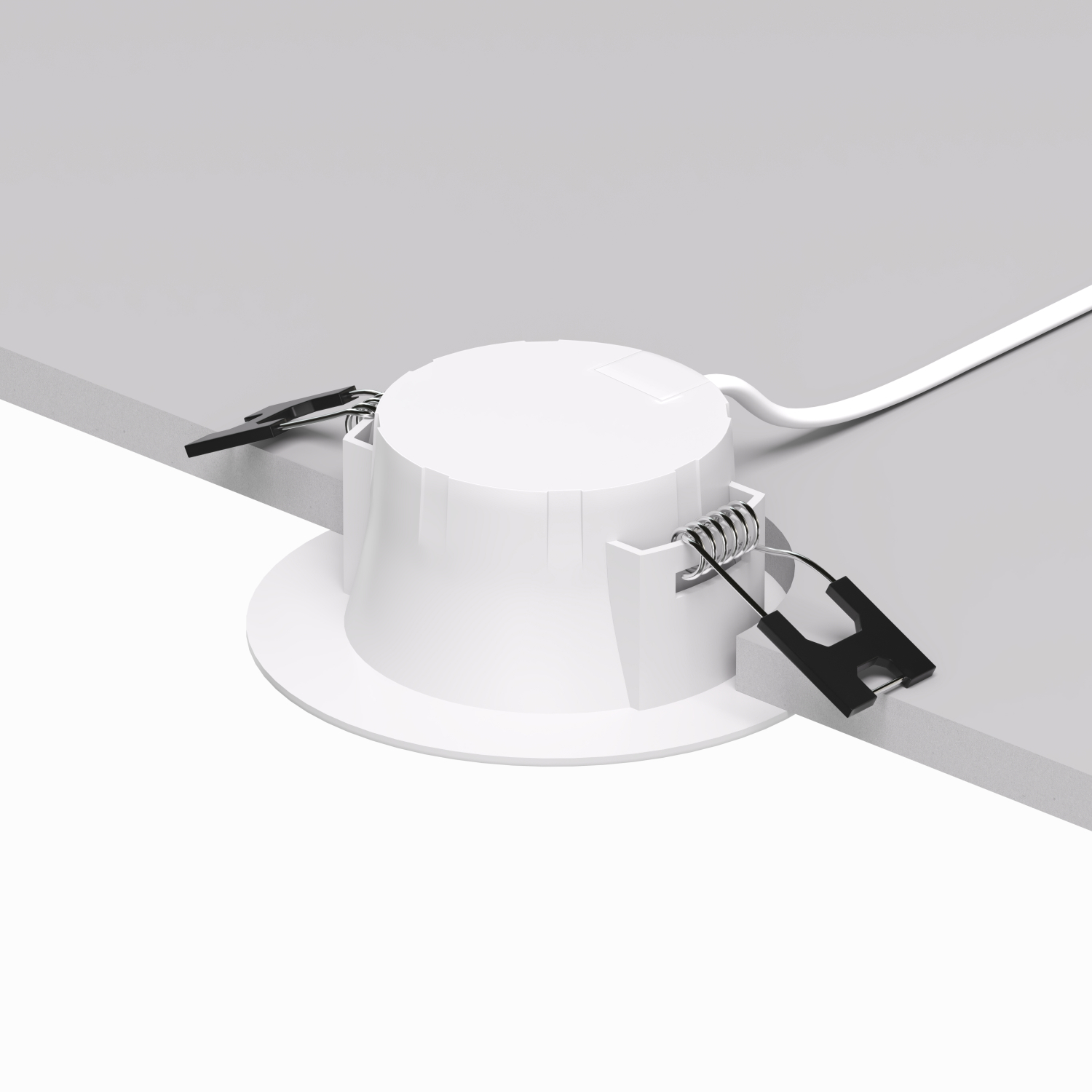 DK3047-WH Встраиваемый светильник IP 20, 5Вт, LED, белый, пластик