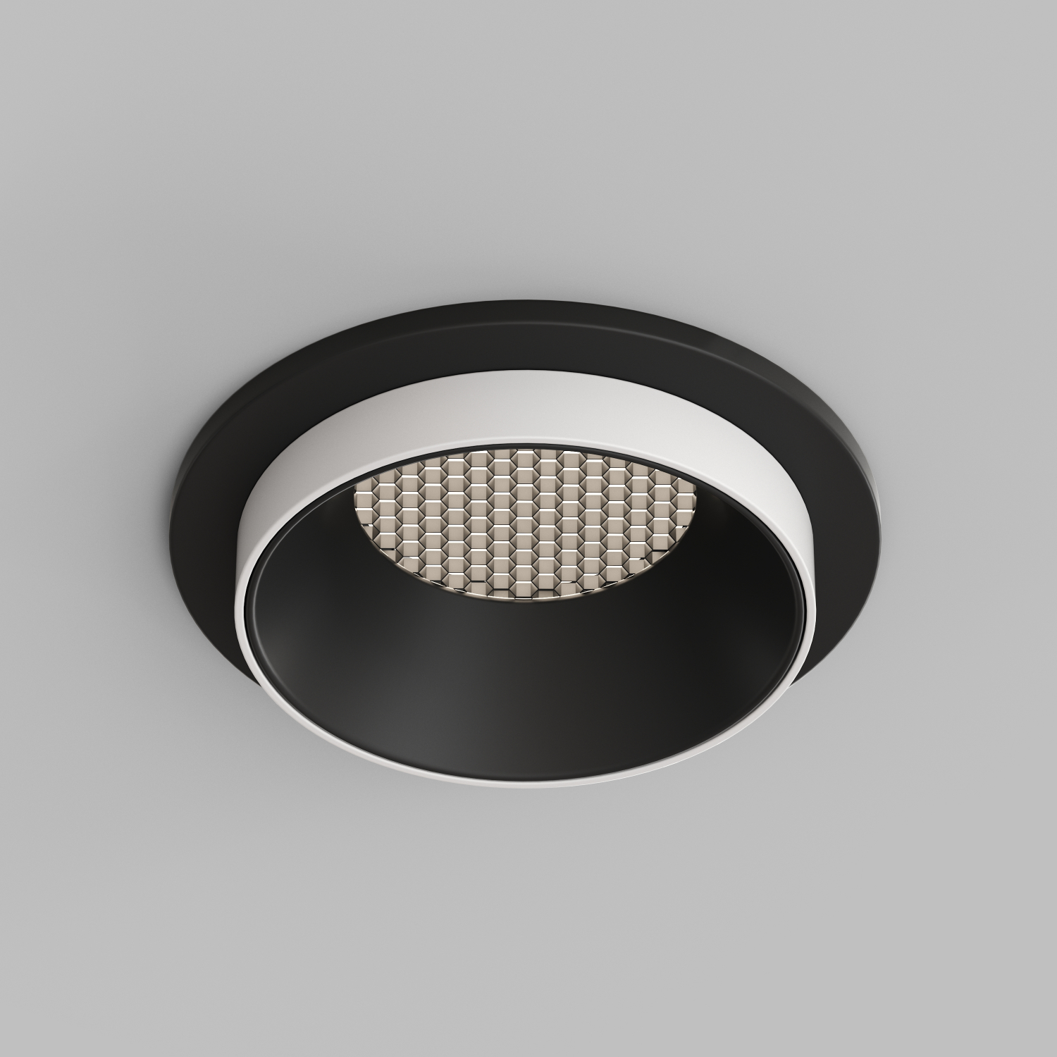 DK2400-BK Встраиваемый светильник, IP 20, 50 Вт, GU10, черный, алюминий