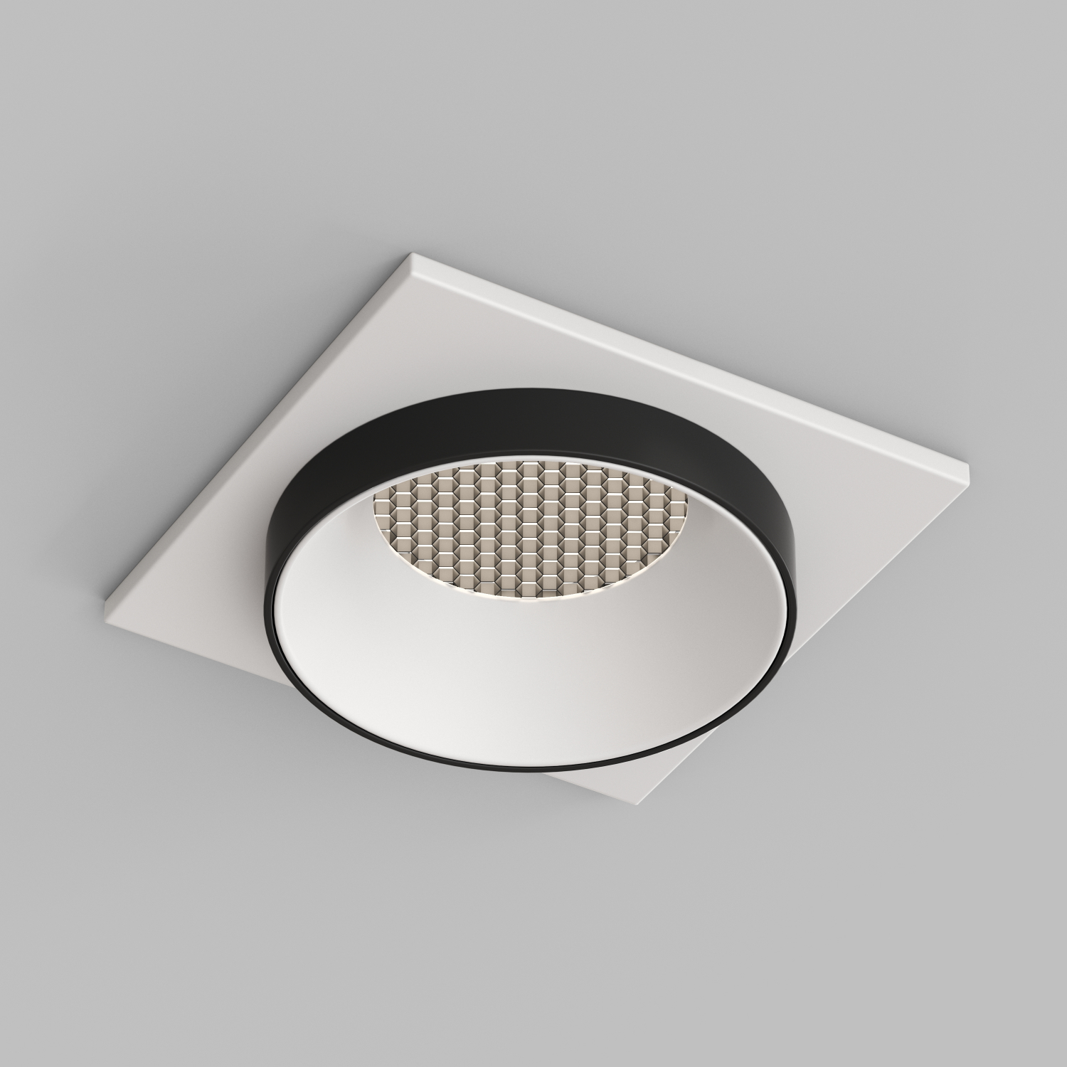 DK2402-BK Встраиваемый светильник, IP 20, 50 Вт, GU10, черный, алюминий