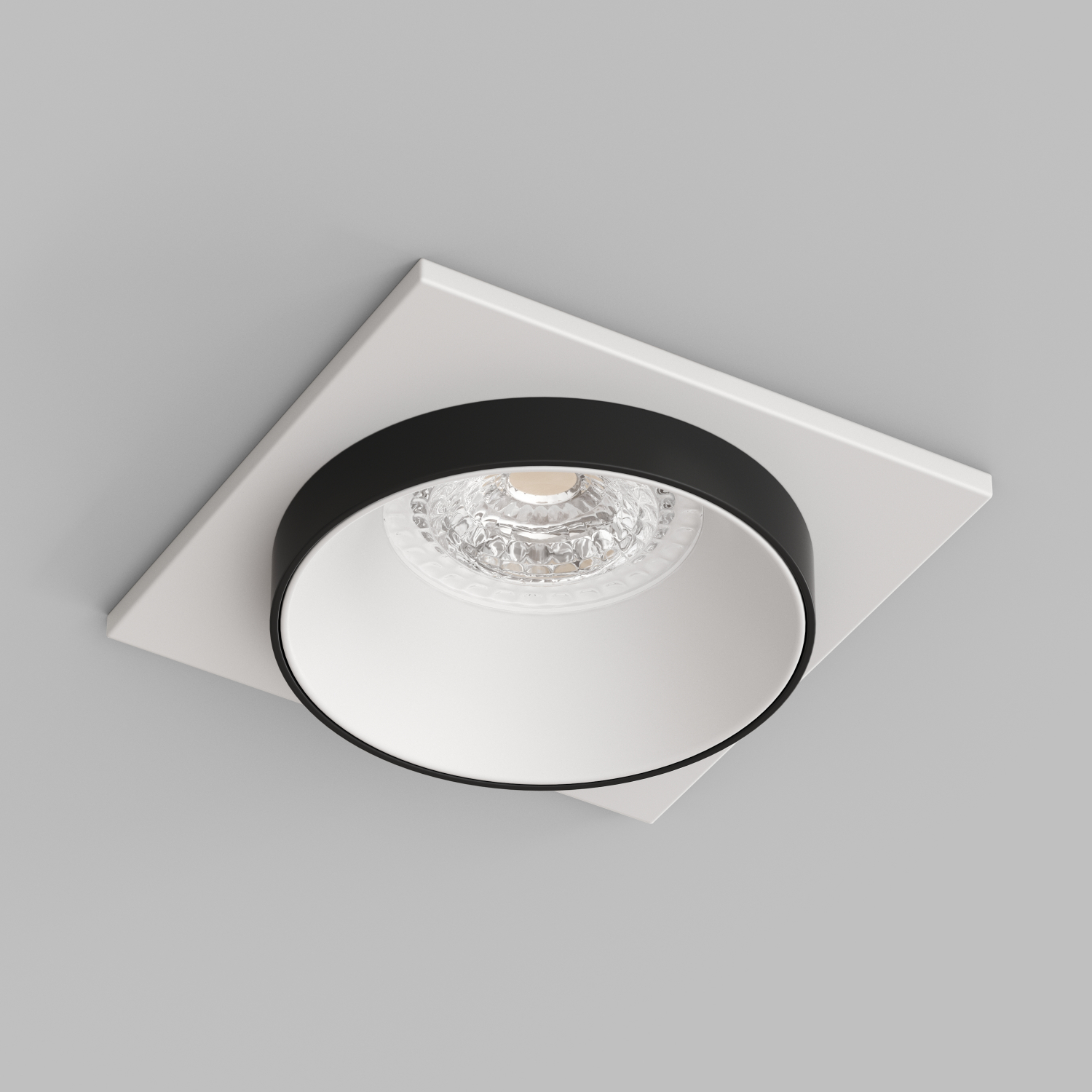 DK2402-BK Встраиваемый светильник, IP 20, 50 Вт, GU10, черный, алюминий