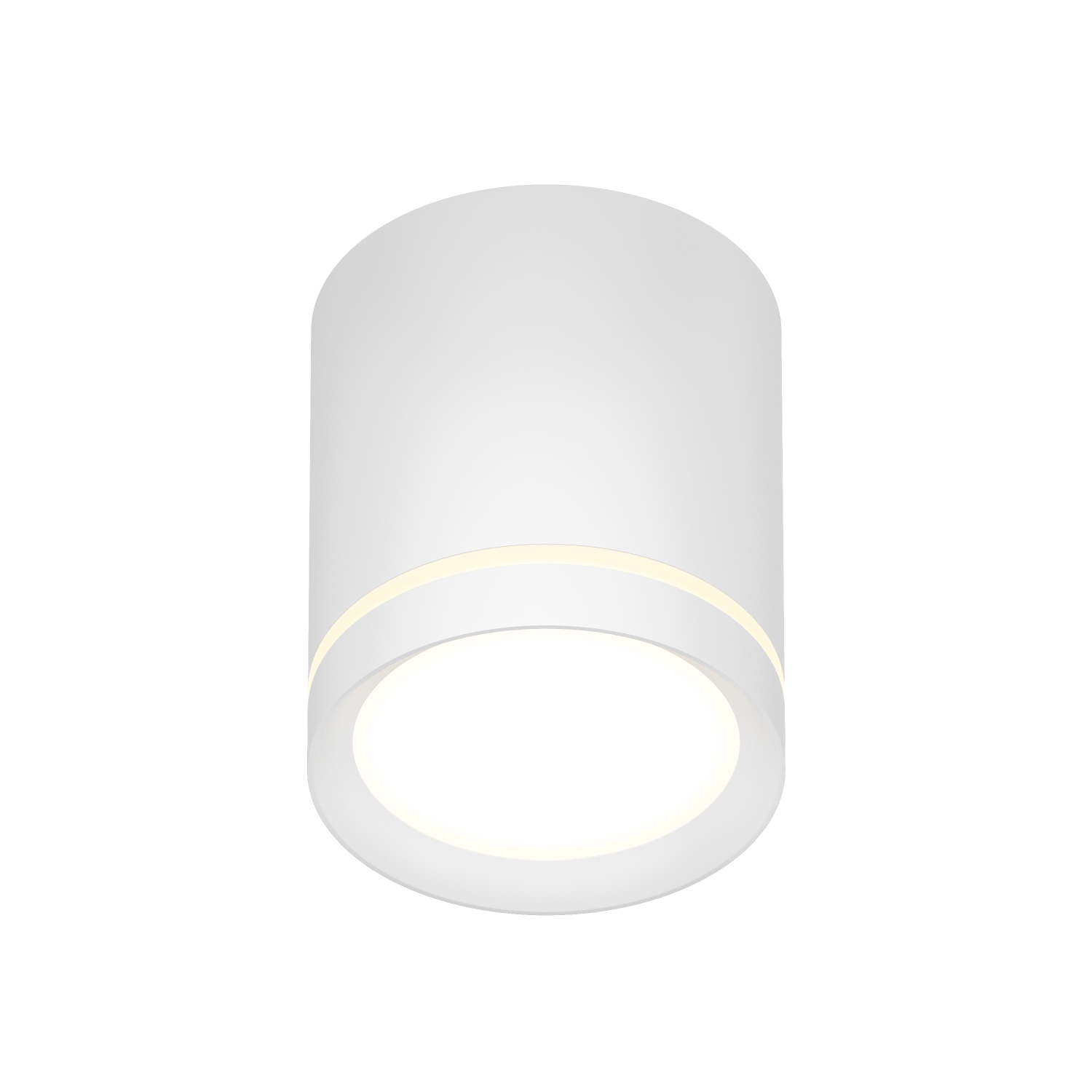 DK4016-WH Светильник накладной IP 20, 5 Вт, LED 3000, белый, алюминий/акрил