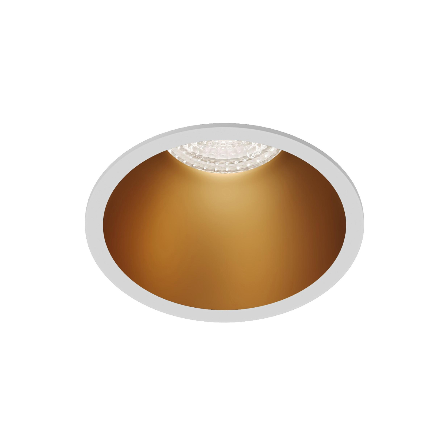 DK3026-WG Встраиваемый светильник, IP 20, 10 Вт, GU5.3, LED, белый/золотой, пластик