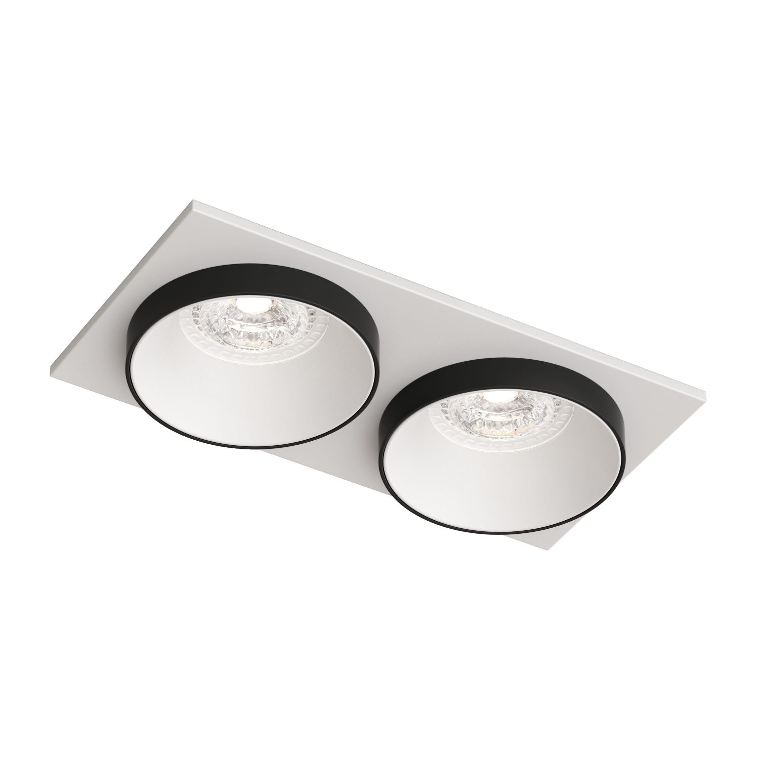 DK2422-BK Встраиваемый светильник, IP 20, 50 Вт, GU10, черный, алюминий