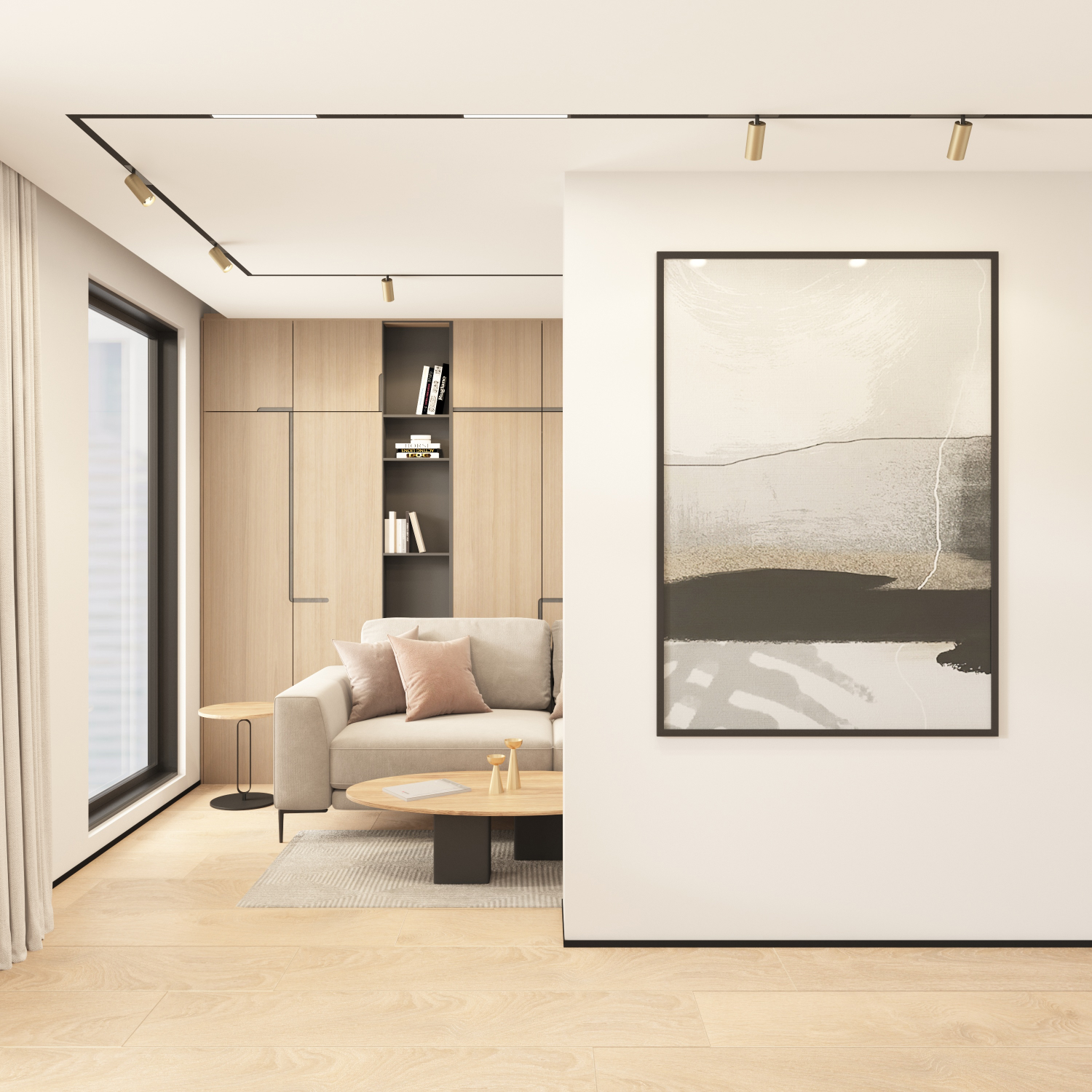 DK8004-BK Линейный светильник SMART LINEAR 18W DIM 3000K-6000K черный