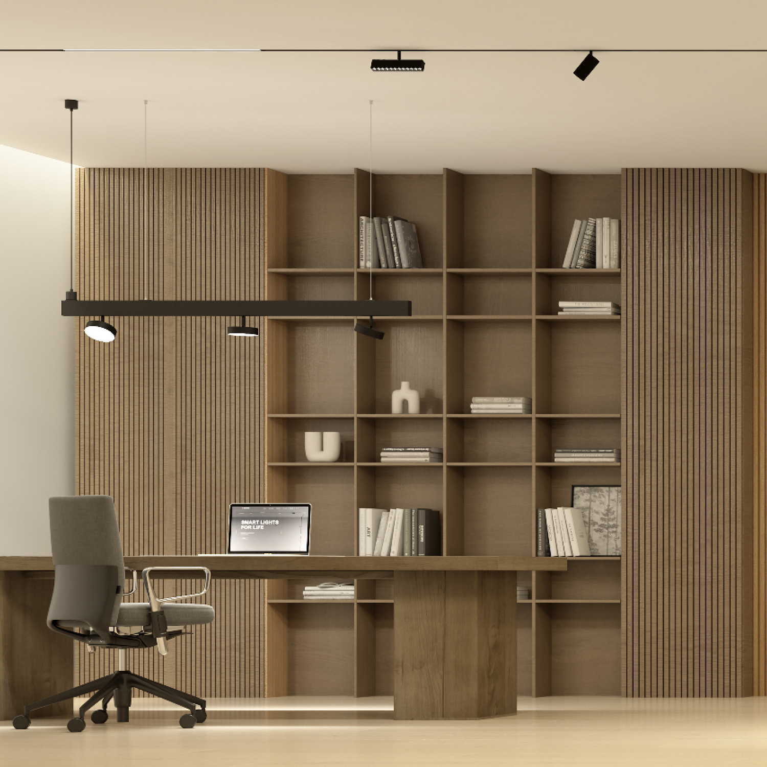 DK8005-BK Линейный светильник SMART LINEAR 27W DIM 3000K-6000K черный