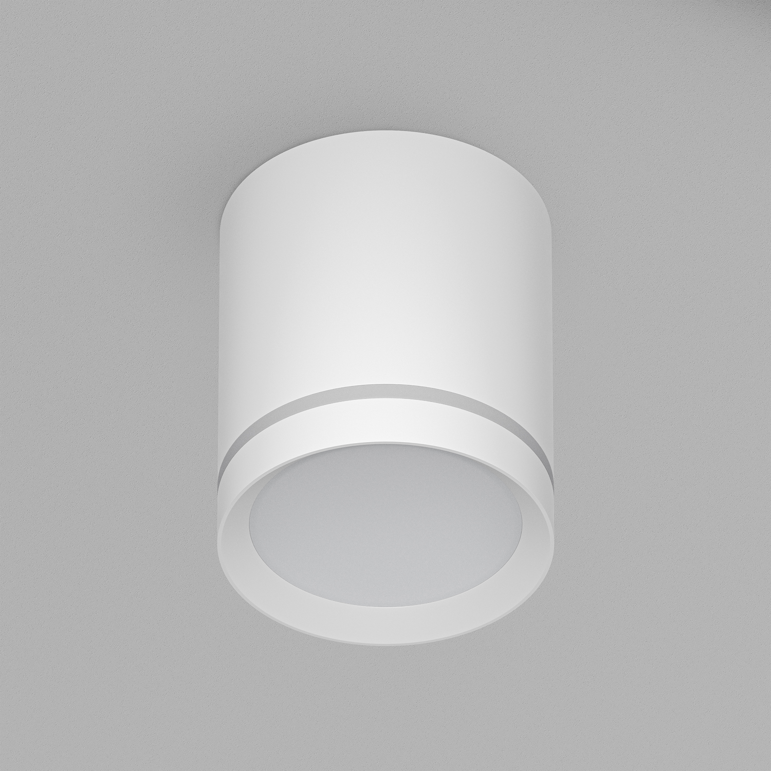 DK4013-WH Светильник накладной IP 20, 5 Вт, LED 4000, белый, алюминий/акрил