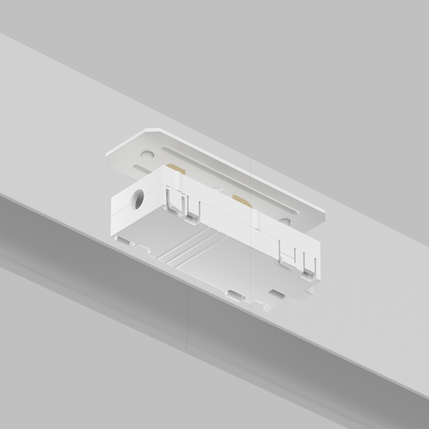 TR2101-WH Прямой соединитель для шинопровода SMART белый