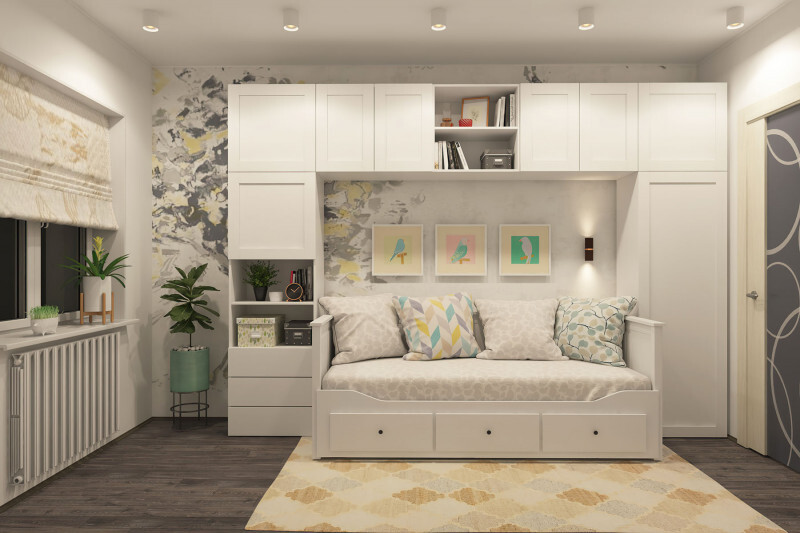 DK3090-WBR Светильник накладной, IP 20, 10 Вт, GU5.3, LED, белый/бронзовый, пластик