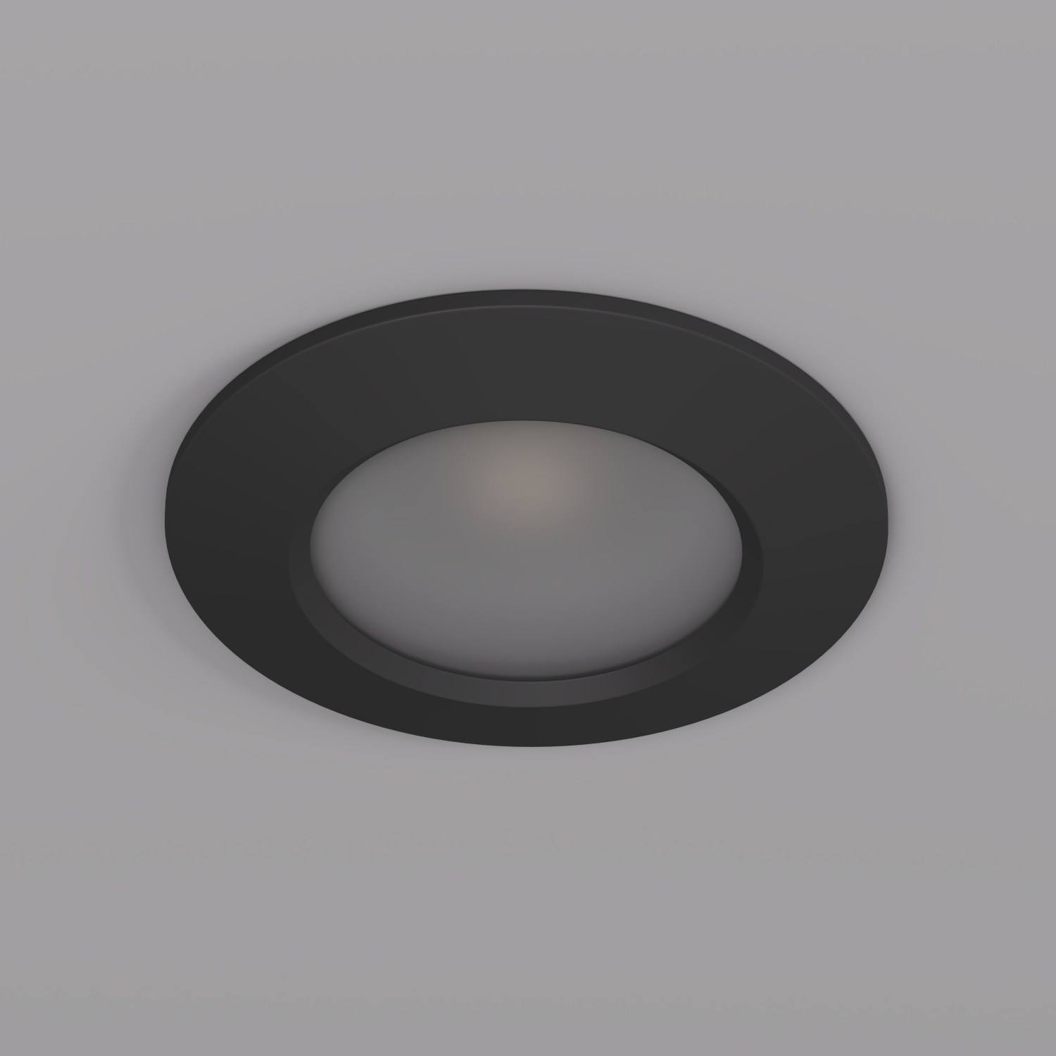 DK3016-BK Встраиваемый светильник влагозащ., IP 65, 50 Вт, GU10, черный, алюминий